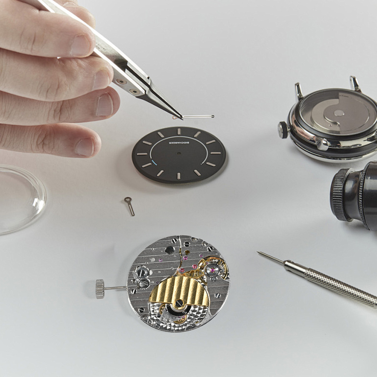 5100A Super slim micro rotor a - Watch Movement Rotor reseña y precio